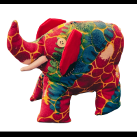 Handgemaakte Knuffelolifant 1