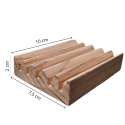 Zeephouder - licht hout