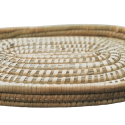 Ovale gevlochten decoratieschaal